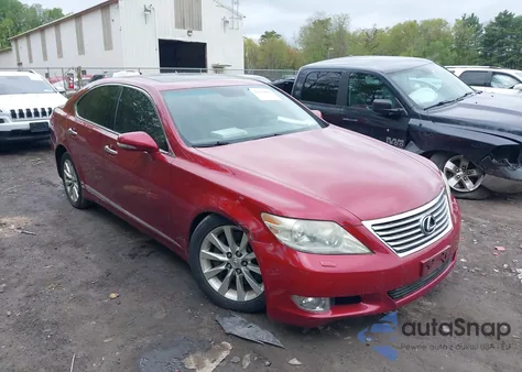 2010 Lexus Ls 460 из США, поврежденный, VIN JTHCL5EF5A5008337